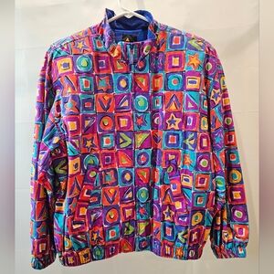 NWT Lizsport Petite Windbreaker Jacket - Size PS